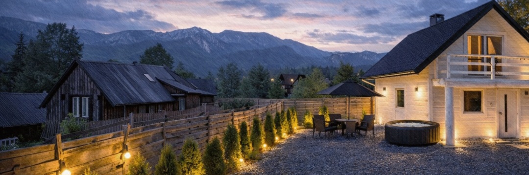 Luksusowy domek w Zakopanem z jacuzzi – dla 6 osób